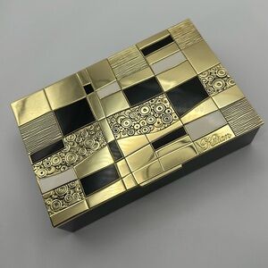 Gustav Klimt-Inspired Gold and Black KILIAN clutch/coffret “Woman in Gold” empty
